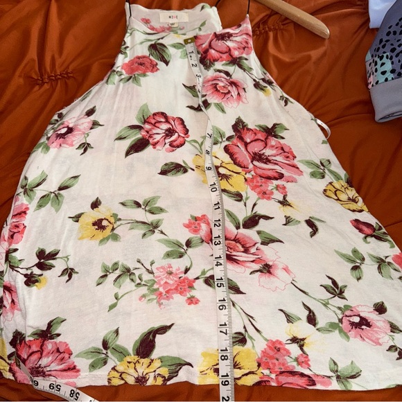 Mine Floral Halter Tank  Top Size M - Picture 5 of 8